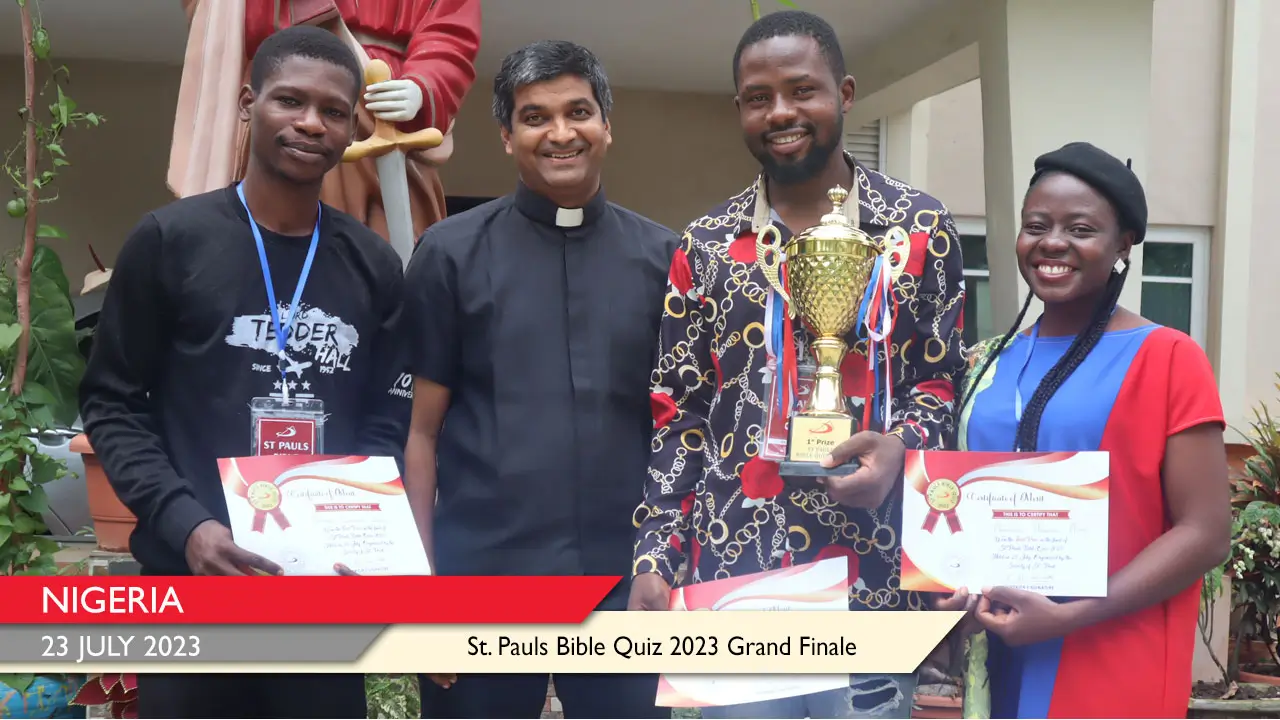 Nigeria: la finale del Saint Paul Bible Quiz 2023